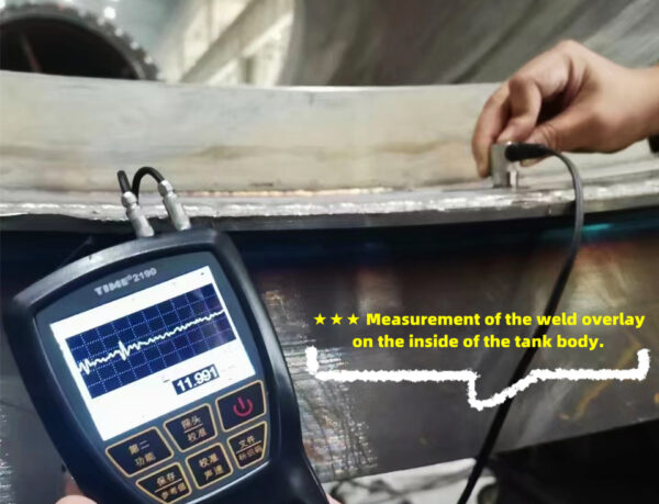 Tiempo de medidor de espesor ultrasónico®2190 con escaneo A/B - Imagen 3