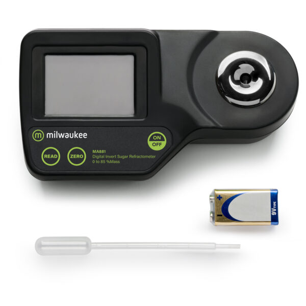 Milwaukee MA881 – Refractómetro Digital para Azúcar Invertida con Alta Precisión - Imagen 6