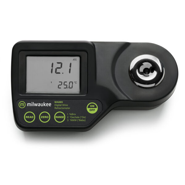 MA885 refractómetro Milwaukee calidad de agua