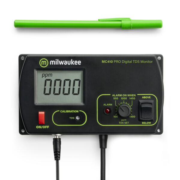 Monitor de sólidos disueltos (TDS) de Milwaukee MC410 Pro Total (TDS) - Imagen 2