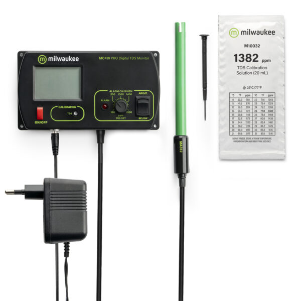Monitor de sólidos disueltos (TDS) de Milwaukee MC410 Pro Total (TDS) - Imagen 4