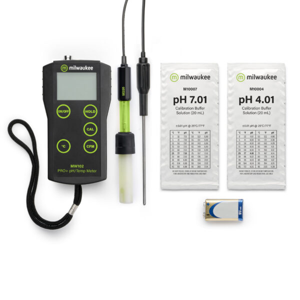 Milwaukee MW102 PRO+ 2-en-1 PH y medidor de temperatura con ATC - Imagen 3