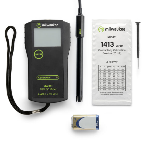 Medidor de conductividad Milwaukee MW301 Pro - Imagen 2