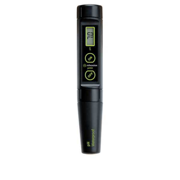 Milwaukee PH51 Tester de pH impermeable con sonda reemplazable